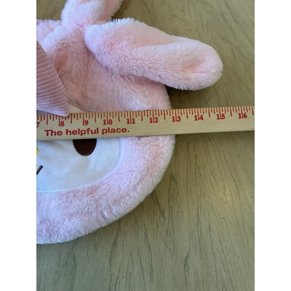 Sanrio My Melody Pink Plush Shoulder Bag Fuzzy Cat Bunny Fluffy Cute Girls